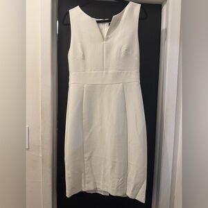 Banana Republic Factory Ivory Midi Dress